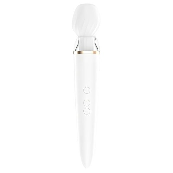 Satisfyer Double Wand-er - Intelligenter Massage-Vibrator (Weiß)