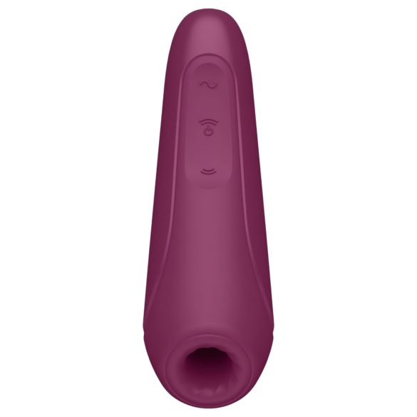 Satisfyer Curvy 1+ - intelligentes Luftwellen-Klitorisstimulator (rot)