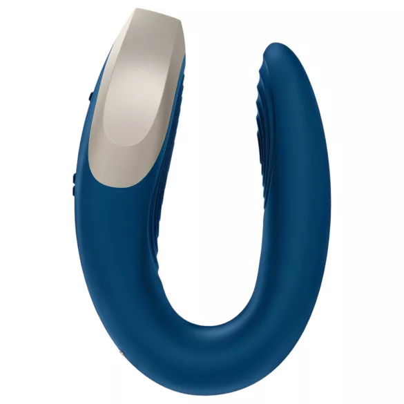 Satisfyer Double Love - App-gesteuerter Paarvibrator (blau)
