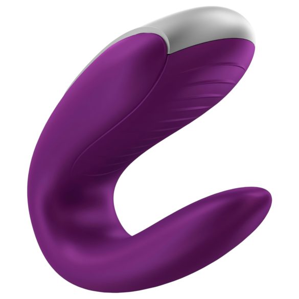Satisfyer Double Fun - Intelligenter Paarvibrator (lila)