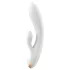 Satisfyer Double Flex - App-gesteuerter Vibrator mit Klitoralarm (weiß)