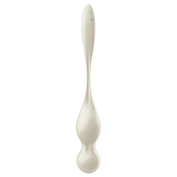 Satisfyer Love Birds 1 - App-gesteuerte vibrierende Liebeskugeln (weiß)