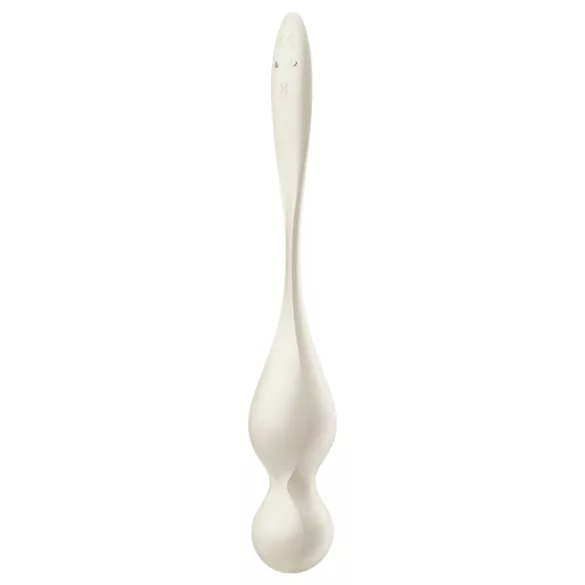Satisfyer Love Birds 1 - App-gesteuerte vibrierende Liebeskugeln (weiß)