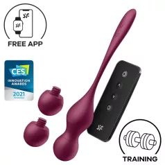   Satisfyer Love Birds Vary - App-gesteuerte vibrierende Liebeskugel (rot)
