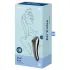 Satisfyer Dual Kiss - wiederaufladbarer Vibrator für Vagina und Klitoris (schwarz)