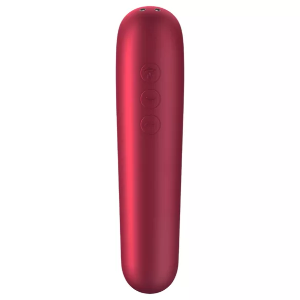 Satisfyer Dual Love - App-gesteuerter Klitorisvibrator (rot)