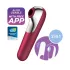 Satisfyer Dual Love - App-gesteuerter Klitorisvibrator (rot)