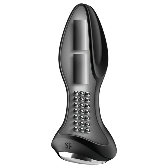 Satisfyer Rotator Plug 2 - Perlen Analvibrator (Schwarz)