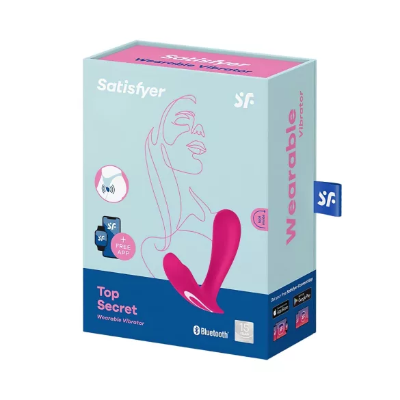 Satisfyer Top Secret - App-gesteuerter Vibrator (Pink)
