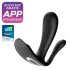 Satisfyer Top Secret Plus - Smarter 3-Zweig-Vibrator (Schwarz)
