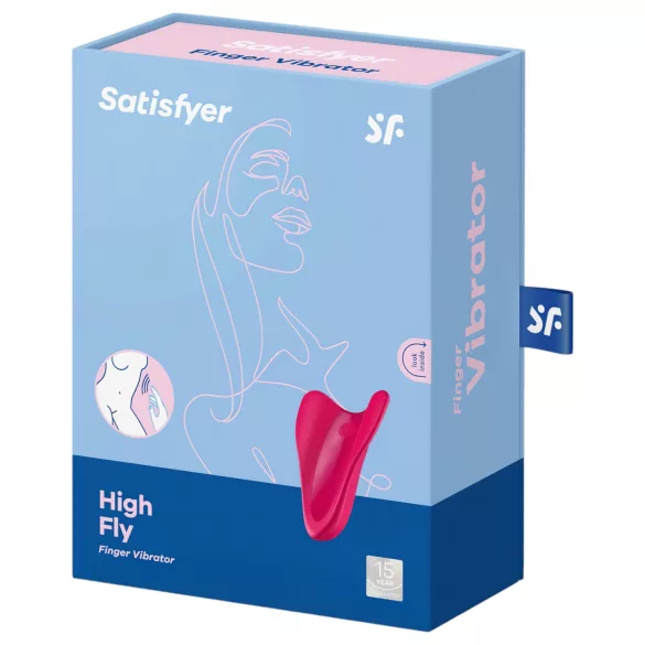 Satisfyer High Fly - wiederaufladbarer, wasserdichter Klitorisvibrator (pink)