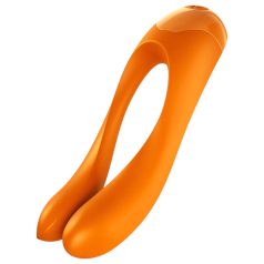   Satisfyer Candy Cane - Akku, wasserdichtes Doppelschwing-Vibrator (Orange)
