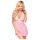 Penthouse Sweet & Spicy - Halfter-Spitzen-Set (pink)