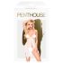 Penthouse Sweet Beast - Rosé Babydoll-Set (Weiß) - M/L
