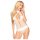 Penthouse Perfect Lover - Nacken-Bodysuit (weiß) - L/XL