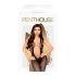 Penthouse Forbidden Fruit - offener Overall (schwarz)