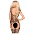 Penthouse Love Bud - offenes Netzset aus Spitze (schwarz)