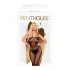 Penthouse Dirty Mind - ouvert Netzoverall (schwarz) - XL