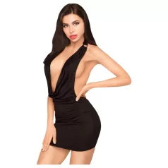   Penthouse Heart Rob - Neckholder-Kleid und String (schwarz) - M/L