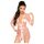 Penthouse Midnight Mirage - Satin-Morgenmantel und Tanga (Pink) - XL