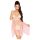 Penthouse Naughty Doll - Spitzenkleid und String (pink) - M/L