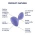 Satisfyer Sweet Seal - Intelligenter Analvibrator (Lila)