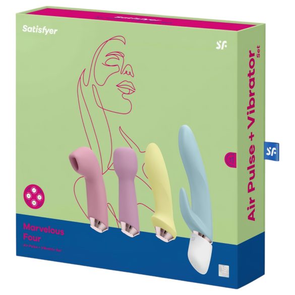Satisfyer Marvelous Four - Akku-Vibrator-Set (4-teilig)