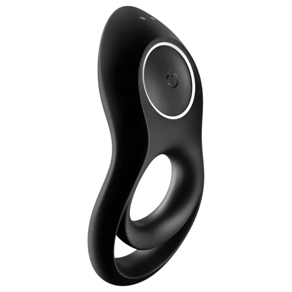 Satisfyer Legendary Duo - Wiederaufladbarer, vibrierender Penisring (schwarz)