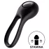 Satisfyer Majestic Duo - Akku-Penisring, wasserdicht, schwarz