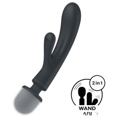   Satisfyer Triple Lover - G-Punkt- und Massage-Vibrator (silber)