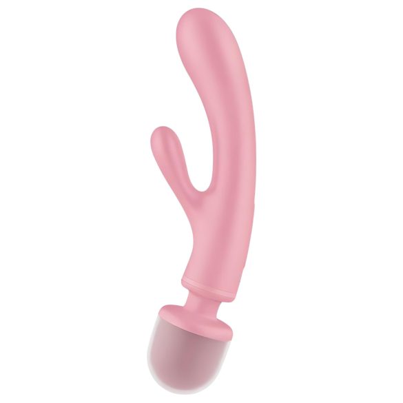 Satisfyer Triple Lover - G-Punkt und Massagestab (pink)