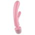 Satisfyer Triple Lover - G-Punkt und Massagestab (pink)
