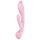 Satisfyer Triple Oh - Akku-Klitoralvibrator mit Schaft (pink)