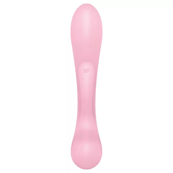 Satisfyer Triple Oh - Akku-Klitoralvibrator mit Schaft (pink)