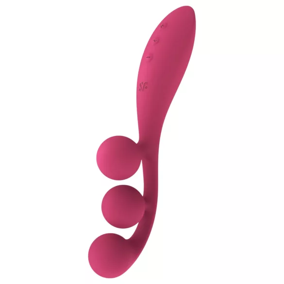 Satisfyer Tri Ball 1 - Akku, multifunktionaler Vibrator (rot)