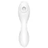 Satisfyer Curvy Trinity 5+ - App-gesteuerter 2in1 Vibrator (weiß)