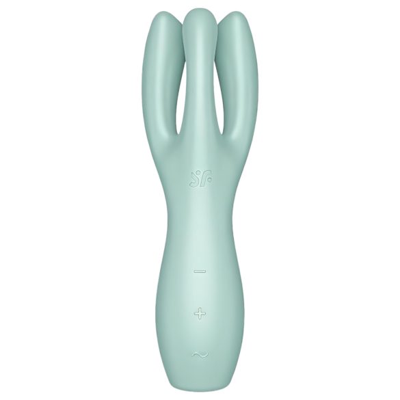 Satisfyer Threesome 3 - Wiederaufladbarer Klitoris-Vibrator (mint)