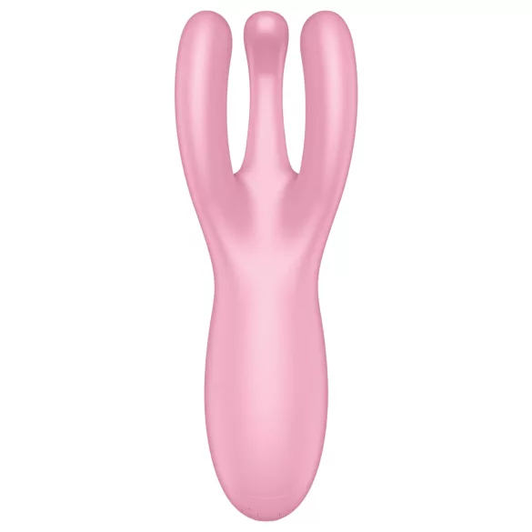 Satisfyer Threesome 4 - App-gesteuerter Klitorisstimulator (Pink)