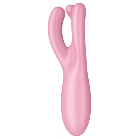 Satisfyer Threesome 4 - App-gesteuerter Klitorisstimulator (Pink)