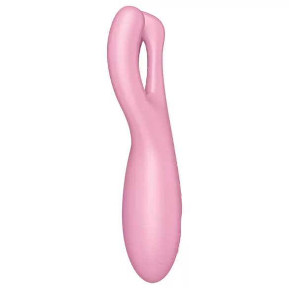 Satisfyer Threesome 4 - App-gesteuerter Klitorisstimulator (Pink)