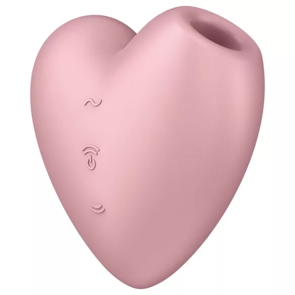 Satisfyer Cutie Heart - akkubetriebener Luftdruck-Klitorisstimulator (Pink)