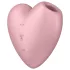 Satisfyer Cutie Heart - akkubetriebener Luftdruck-Klitorisstimulator (Pink)