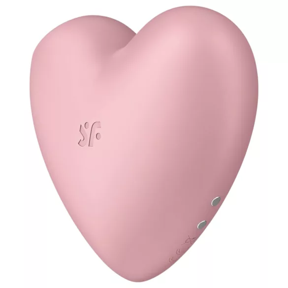 Satisfyer Cutie Heart - akkubetriebener Luftdruck-Klitorisstimulator (Pink)