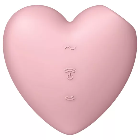 Satisfyer Cutie Heart - akkubetriebener Luftdruck-Klitorisstimulator (Pink)