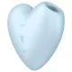 Satisfyer Cutie Heart - akkubetriebener Luftwellen-Klitorisstimulator (blau)