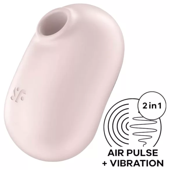 Satisfyer Pro To Go 2 - Druckwellen-Klitorisstimulator (beige)