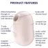 Satisfyer Pro To Go 2 - Druckwellen-Klitorisstimulator (beige)
