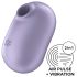 Satisfyer Pro To Go 2 - Akku Druckwellen-Klitoris-Stimulator (Violett)