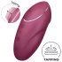 Satisfyer Tap & Climax 1 - 2in1 Vibrator & Klitorisstimulator (Rot)