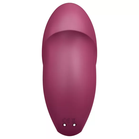 Satisfyer Tap & Climax 1 - 2in1 Vibrator & Klitorisstimulator (Rot)